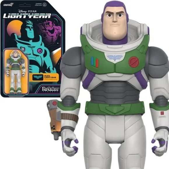 NEW!  Lightyear Buzz Lightyear 3 3/4-Inch ReAction Figure - Picture 1 of 4
